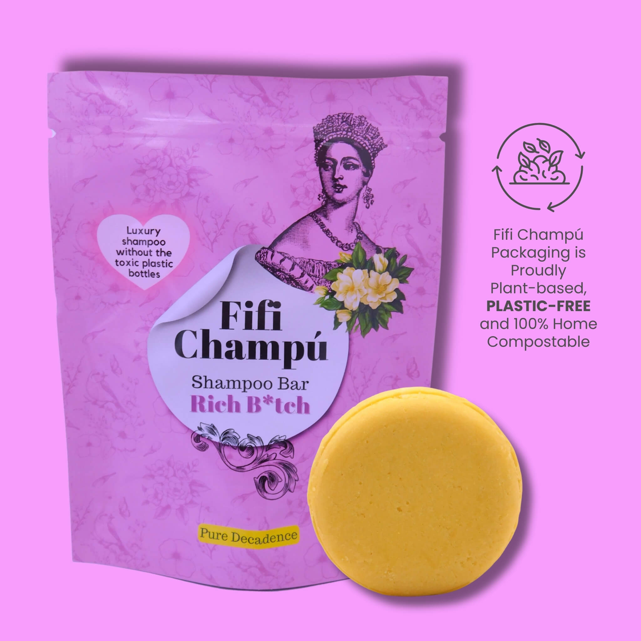 Rich B*tch Shampoo Bar: Deep Repair and Luxe Hydration